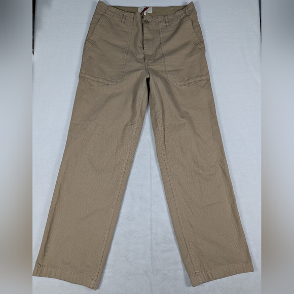 NEW Best Made Co Mens Ripstop Cotton Khakis Size 32 - Picture 2 of 8